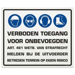 ARBO-Bord pvc/lak/vlak 60x50 cm