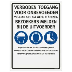 ARBO-Bord alubond/lak/vlak 75x100 cm