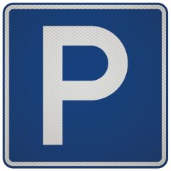 Verkeersbordsticker | E04 | 40x40 cm | klasse 3