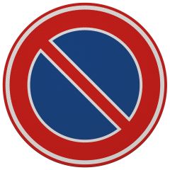 Verkeersbord | Model E01 | VLAK | Ø60 cm