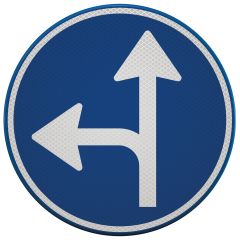 Verkeersbord | Model D06L | DOR | Ø60 cm