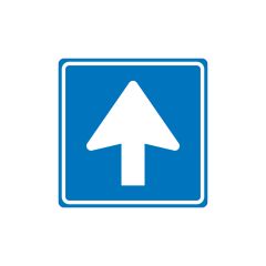 Verkeersbordsticker | C03 | 40x40 cm | klasse 3