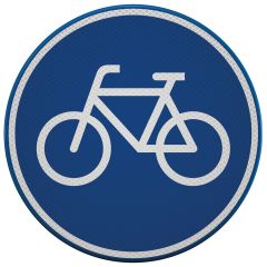Verkeersbord | Model G11 | DOR | Ø60 cm