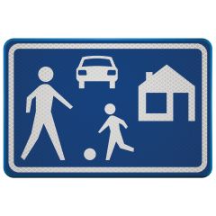 Verkeersbord | Model G05 | DOR | 60x40 cm