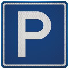 Verkeersbord | Model E04 | DOR | 60x60 cm