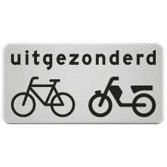 Verkeersbord | Model OB54 | DOR | 60x30 cm 