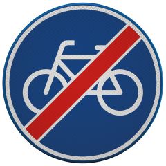 Verkeersbord | Model G12 | DOR | Ø60 cm