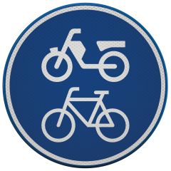 Verkeersbord | Model G12A | DOR | Ø60 cm