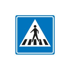 Verkeersbordsticker | L02 | 60x60 cm | klasse 3