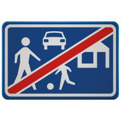 Verkeersbord | Model G06 | DOR | 60x40 cm