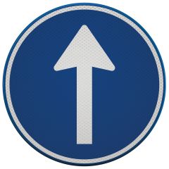 Verkeersbord | Model D04 | DOR | Ø60 cm