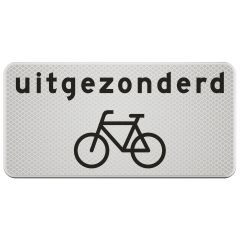 Verkeersbord | Model OB52 | DOR | 60x30 cm 