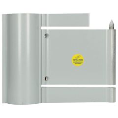 Buisbeugel alu Ø 48 mm t.b.v. straatnaambord S2000 15 cm