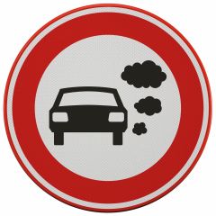 Verkeersbord | Model C22-E | R3 | DOR | Ø60 cm