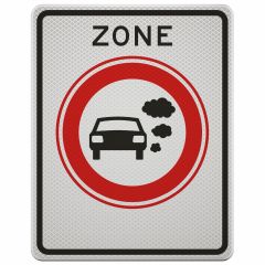 Verkeersbord | Model C22-E-ZB | R3 | DOR | 53x67 cm