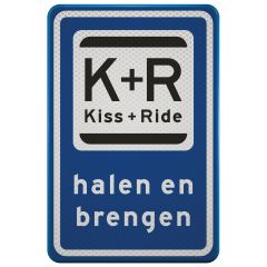 Verkeersbord | Model L52 | DOR | 40x60 cm 