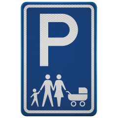 Verkeersbord | Model E08S | DOR | 40x60 cm