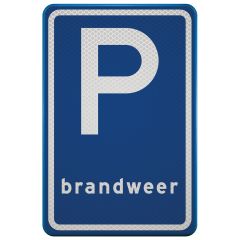 Verkeersbord | Model E08J | DOR | 40x60 cm