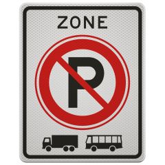 Verkeersbord | Model E201ZB | DOR | 53x67 cm 