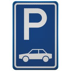 Verkeersbord | Model E08 | DOR | 40x60 cm