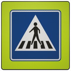 Verkeersbord | Model L02F | DOR | 80x80 cm 