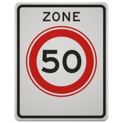 Verkeersbord | Model A0150ZB | DOR | 53x67 cm 