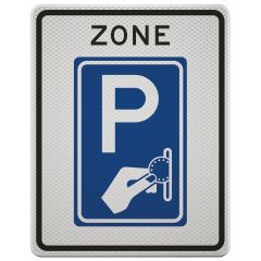 Verkeersbord | Model BW111ZB | DOR | 53x67 cm