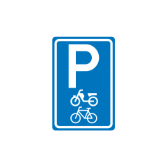 Verkeersbord a/r3/dor 40x60 cm model: E08g