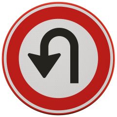 Verkeersbord | Model F07 | DOR | Ø60 cm