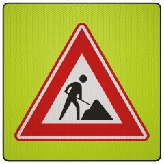 Verkeersbord | Model J16F | DOR | 80x80 cm 