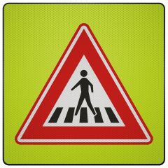 Verkeersbord | Model J22F | DOR | 80x80 cm 