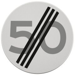 Verkeersbord | Model A0250 | DOR | Ø 60 cm 