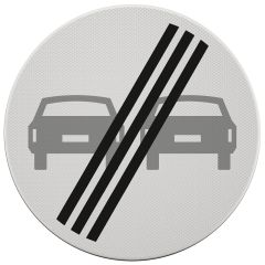 Verkeersbord | Model F02 | DOR | Ø60 cm