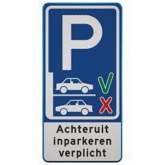 Verkeersbord | Model E304A | DOR | 40x80 cm