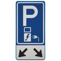 Verkeersbord | Model E08o+OB504 | DOR | 40x80 cm