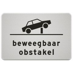 Verkeersbord | Model OB627 | DOR | 60x40 cm