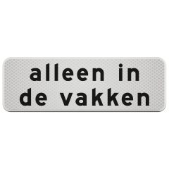 Verkeersbord | Model OB205P | DOR | 60x20 cm 