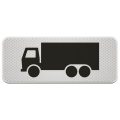 Verkeersbord | Model OB11 | DOR | 50x20 cm 