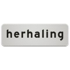 Verkeersbord | Model OB311 | DOR | 60x20 cm 