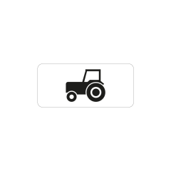Verkeersbord a/r3/dor 50x20 cm model: OB05