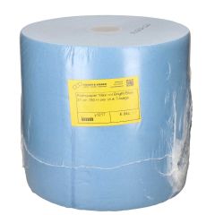 Poetspapier Maxi | blauw | 380 m | 37 cm | Ø39 cm | 3-laags | per stuk